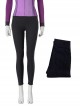 TV Drama Hawkeye Halloween Cosplay Kate Bishop Purple Top Suit Style 2 Costume Black Pants