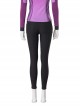 TV Drama Hawkeye Halloween Cosplay Kate Bishop Purple Top Suit Style 2 Costume Black Pants