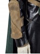 Loki Season 1 Halloween Cosplay Loki Armor Suit Accessories Green Handguards