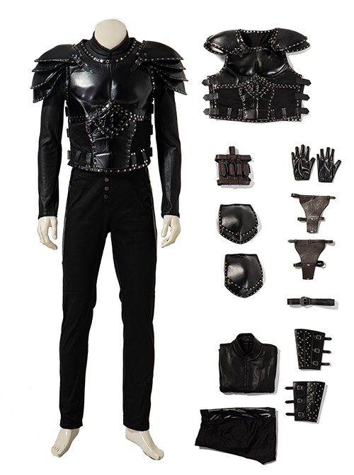 TV Drama Demons Season 2 Halloween Cosplay Geralt Costume Set