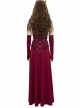 Wanda Vision Halloween Cosplay Scarlet Witch Wanda Django Maximoff Battle Suit Costume Second Version Red Top