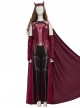 Wanda Vision Halloween Cosplay Scarlet Witch Wanda Django Maximoff Battle Suit Costume Second Version Red Top