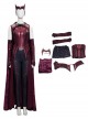 Wanda Vision Halloween Cosplay Scarlet Witch Wanda Django Maximoff Battle Suit Costume Full Set