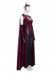 Wanda Vision Halloween Cosplay Scarlet Witch Wanda Django Maximoff Battle Suit Costume Full Set