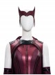 Wanda Vision Halloween Cosplay Scarlet Witch Wanda Django Maximoff Battle Suit Costume Full Set