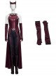 Wanda Vision Halloween Cosplay Scarlet Witch Wanda Django Maximoff Battle Suit Accessories Red Gloves