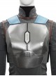 The Mandalorian Halloween Cosplay Bo-Katan Kryze Costume Gray Vest