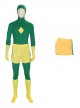 Wanda Vision Halloween Cosplay Vision Green Bodysuit Yellow Cloak Costume Yellow Shorts