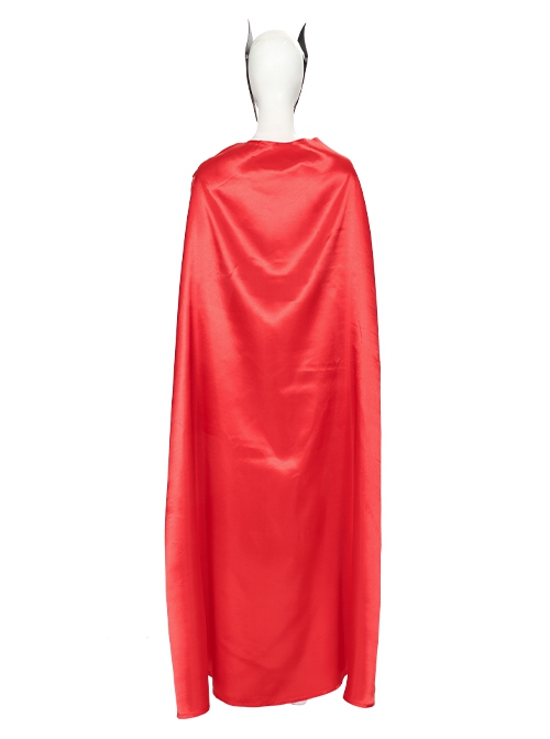 Wanda Vision Halloween Cosplay Scarlet Witch Wanda Maximoff Costume Sexy Red Bodysuit Set