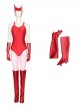 Wanda Vision Halloween Cosplay Scarlet Witch Wanda Maximoff Accessories Red Shoe Covers