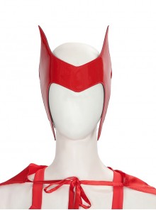 Wanda Vision Halloween Cosplay Scarlet Witch Wanda Maximoff Accessories Red Headwear