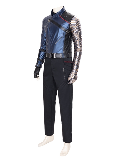 The Falcon And The Winter Soldier Halloween Cosplay Bucky Barnes Winter Soldier Costume Set