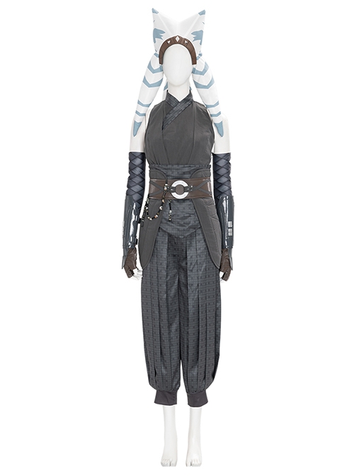 The Mandalorian Season 2 Halloween Cosplay Ahsoka Tano Costume Set