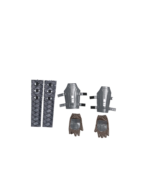 The Mandalorian Season 2 Halloween Cosplay Ahsoka Tano Accessories Gray Sleeve Covers Wrist Guards And Gloves