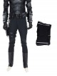 The Batman Halloween Cosplay Bruce Wayne Black Battle Suit Costume Black Pants