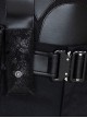 The Batman Halloween Cosplay Bruce Wayne Black Battle Suit Accessories Belt Components And Holster