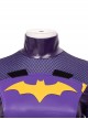 Game Batman Gotham Knights Halloween Cosplay Batwoman Battle Suit Costume Purple Bodysuit