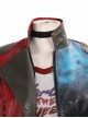 Suicide Squad Kill The Justice League Halloween Cosplay Harley Quinn Costume Jacket