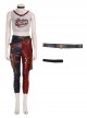 Suicide Squad Kill The Justice League Halloween Cosplay Harley Quinn Accessories Black Waist Belt And Choker