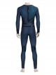 Man of Steel 2 Halloween Cosplay Superman Clark Kent Battle Suit Costume Blue Bodysuit