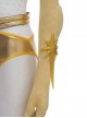 The Boys Season 2 Halloween Cosplay Starlight Annie January Backless Battle Suit Accessories Golden Long Gloves