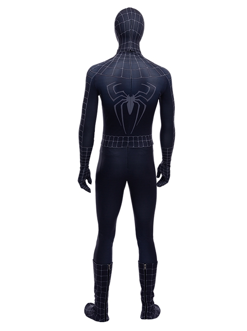 Spider-Man 3 Halloween Cosplay Venom Black Spider-Man Battle Suit Costume Set