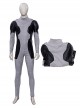 Comics X-Force Halloween Cosplay White Deadpool Gray-black Battle Suit Costume Bodysuit