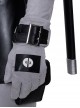 Comics X-Force Halloween Cosplay White Deadpool Gray-black Battle Suit Accessories Gray Gloves