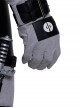 Comics X-Force Halloween Cosplay White Deadpool Gray-black Battle Suit Accessories Gray Gloves