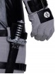 Comics X-Force Halloween Cosplay White Deadpool Gray-black Battle Suit Accessories Leg Bag And Dagger Cover Components