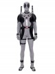 Comics X-Force Halloween Cosplay White Deadpool Gray-black Battle Suit Accessories Leg Bag And Dagger Cover Components