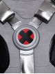 Comics X-Force Halloween Cosplay White Deadpool Gray-black Battle Suit Accessories Waist Belt And Back Straps Components