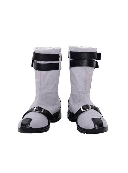 Comics X-Force Halloween Cosplay White Deadpool Gray-black Battle Suit Accessories Gray Boots