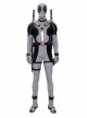 Comics X-Force Halloween Cosplay White Deadpool Gray-black Battle Suit Accessories Gray Boots