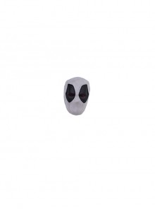 Comics X-Force Halloween Cosplay White Deadpool Gray-black Battle Suit Accessories Gray PE Headcover