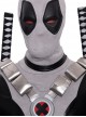 Comics X-Force Halloween Cosplay White Deadpool Gray-black Battle Suit Accessories Gray PE Headcover