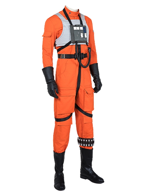 Star Wars Halloween Cosplay Squadrons Fighter Flight Suit Costume Set