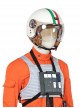 Star Wars Halloween Cosplay Squadrons Fighter Flight Suit Accessories Beige Helmet