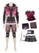 Xenoblade Chronicles Halloween Cosplay Shulk Pink Vest Jacket Set Costume Set