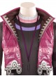 Xenoblade Chronicles Halloween Cosplay Shulk Pink Vest Jacket Set Accessories Pendant