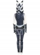 Star Wars The Clone Wars Halloween Cosplay Ahsoka Tano Costume Full Set