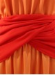 Star Wars Episode I The Phantom Menace Halloween Cosplay Padme Amidala Orange Gradient Dress Costume Full Set