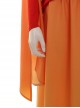 Star Wars Episode I The Phantom Menace Halloween Cosplay Padme Amidala Orange Gradient Dress Costume Orange Gradient Dress