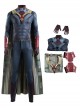 Avengers Age Of Ultron Halloween Cosplay Vision Blue Bodysuit Battle Suit Costume Set