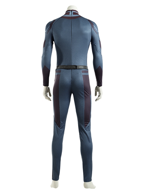 Avengers Age Of Ultron Halloween Cosplay Vision Blue Bodysuit Battle Suit Costume Blue Bodysuit