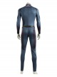 Avengers Age Of Ultron Halloween Cosplay Vision Blue Bodysuit Battle Suit Costume Blue Bodysuit