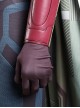 Avengers Age Of Ultron Halloween Cosplay Vision Blue Bodysuit Battle Suit Accessories Wrist Guards And Gloves