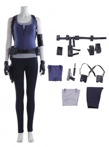 Resident Evil 3 Remake Biohazard RE 3 Halloween Cosplay Jill Valentine Costume Full Set