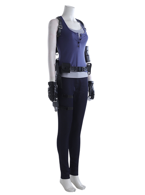 Resident Evil 3 Remake Biohazard RE 3 Halloween Cosplay Jill Valentine Costume Full Set