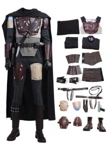 The Mandalorian Halloween Cosplay Mandalorian Costume Full Set Without Helmet